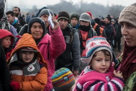 Dòng người tị nạn. (Nguồn: AFP/TTXVN)