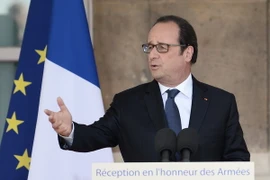 Tổng thống Pháp Francois Hollande. (Nguồn: AFP/TTXVN)