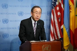 Tổng Thư ký Liên hợp quốc Ban Ki-moon. (Nguồn: THX/TTXVN)