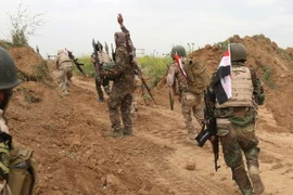 Các lực lượng Iraq tham gia chiến dịch giải phóng Bashir, Kirkuk. (Nguồn: AFP/TTXVN) 