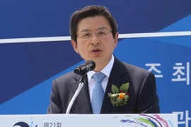 Thủ tướng Hàn Quốc Hwang Kyo-ahn. (Nguồn: Yonhap/TTXVN)