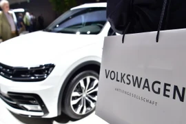 Mẫu xe Tiguan của hãng Volkswagen được giới thiệu tại Hanover, Đức. (Nguồn: AFP/TTXVN) 