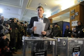 Ông Alexander Zakharchenko. (Nguồn: AFP/TTXVN) 