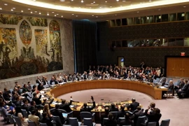 Hội đồng Bảo an Liên hợp quốc thông qua Nghị quyết ủng hộ thỏa thuận hạt nhân Iran ngày 20/7/2015. (Nguồn: AFP/TTXVN)