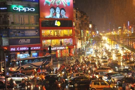 Tắc đường ở Hà Nội