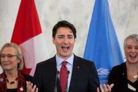 Thủ tướng Trudeau tái khẳng định lập trường ủng hộ đối với sự bình đẳng giới. (Nguồn: AFP/TTXVN)