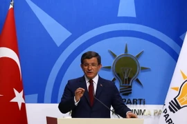 Thủ tướng Thổ Nhĩ Kỳ Ahmet Davutoglu. (Nguồn: AFP/TTXVN)