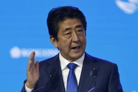 Thủ tướng Nhật Bản Shinzo Abe. (Nguồn: EPA/TTXVN)