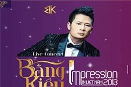 Bằng Kiều trở lại với "Bằng Kiều Impression in Viet Nam 2013." (Ảnh: BTC)