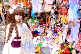 Giới trẻ Việt rất yêu thích văn hóa Nhật Bản. (Ảnh: PV/Vietnam+)