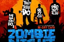 “Zombie Night” ở Hà Nội và "Ladies and Zombies Night" ở Thành phố Hồ Chí Minh. (Ảnh: BTC)