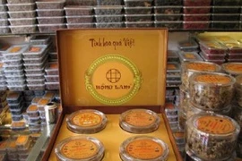 Các loại mứt trái cây và ô mai có thương hiệu đang là sự lựa chọn hàng đầu của người tiêu dùng. (Nguồn: Internet)