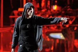 Tay rapper Eminem. (Nguồn: AP)