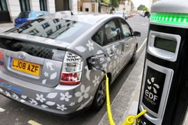 Một trạm sạc pin. (Nguồn: Internet)