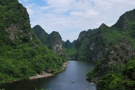 Phong cảnh Tràng An. (Ảnh: V.B/Vietnam+)