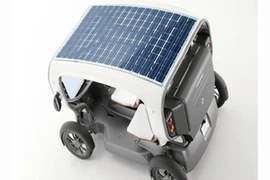 Xe chạy bằng năng lượng mắt trời của Hàn Quốc. (Nguồn: Internet)