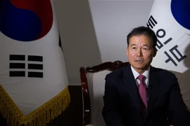 Bộ trưởng Bộ Thống nhất Hàn Quốc Kim Yung-ho. (Ảnh: Yonhap/TTXVN)