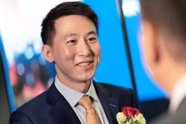 CEO của TikTok, ông Shou Zi Chew. (Nguồn: Bloomberg)