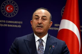 Ngoại trưởng Thổ Nhĩ Kỳ Mevlut Cavusoglu. (Ảnh: AFP/TTXVN)