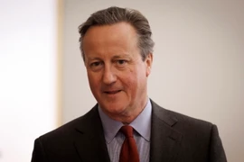 Ngoại trưởng Anh David Cameron. (Ảnh: AFP/TTXVN)