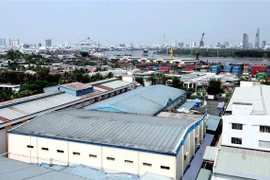 Khu chế xuất Tân Thuận, Thành phố Hồ Chí Minh. (Ảnh: Quang Nhựt/TTXVN)