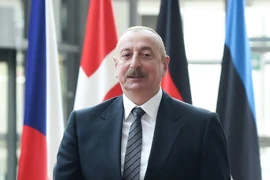 Tổng thống Azerbaijan, Ilham Aliyev. (Ảnh: AFP/TTXVN)