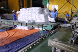 sản xuất mía đường tại công ty mía đường Biên Hòa, tại Ninh Hòa. Ảnh Đặng Tuấn - TTXVN 