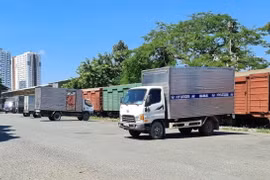 Bãi hàng Ga Sóng Thần. (Nguồn: Bộ Giao thông Vận tải)