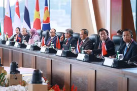 Nhóm công tác cấp cao về Tầm nhìn Cộng đồng ASEAN sau 2025. (Ảnh: Dương Giang/TTXVN)