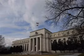 Trụ sở Ngân hàng Dự trữ liên bang Mỹ (Fed) tại Washington DC. (Ảnh: THX/TTXVN)