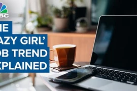 Social media manager đứng thứ 2 trong top 10 "Các công việc của cô gái lười." (Ảnh: CNBC)