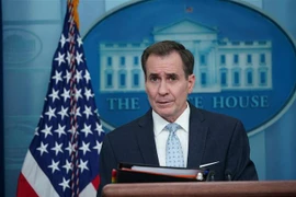 Người phát ngôn Hội đồng An ninh quốc gia Mỹ John Kirby. (Ảnh: AFP/TTXVN)