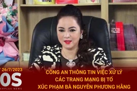 Thông tin về việc xử lý các trang mạng bị tố xúc phạm bà Phương Hằng