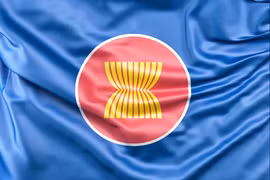Cờ ASEAN. (Nguồn: ASEAN)