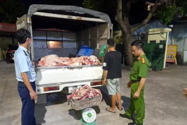 Hưng Yên: Ngăn chặn hơn 1,3 tấn thịt lợn ôi thiu đưa ra thị trường