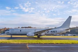 Máy bay do thám P-8A Poseidon của Mỹ. (Ảnh: AFP/TTXVN)