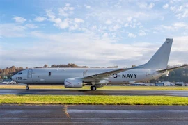 Máy bay do thám P-8A Poseidon của Mỹ. (Ảnh: AFP/TTXVN)