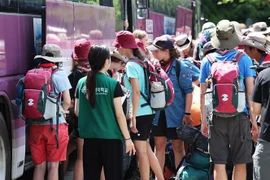 Hàn Quốc dốc toàn lực sơ tán 37.000 hướng đạo sinh tránh bão Khanun