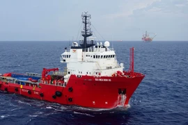 Tàu dịch vụ dầu khí đa năng của HADUCO. (Nguồn: HADUCO)