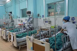 Khoa Hồi sức tích cực - Chống độc (Bệnh viện Đa khoa tỉnh Gia Lai), nơi có nhiều bệnh nhân điều trị bằng BHYT. (Ảnh: Hoài Nam/TTXVN)