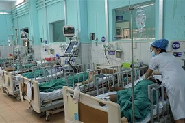 Khoa Hồi sức tích cực - Chống độc (Bệnh viện Đa khoa tỉnh Gia Lai), nơi có nhiều bệnh nhân điều trị bằng BHYT. (Ảnh: Hoài Nam/TTXVN)