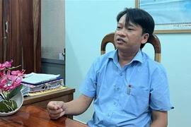 Ông Trần Ngọc Tây Phó Bí thư Đảng ủy xã Sơn Hội, xã Sơn Hòa, tỉnh Phú Yên. (Ảnh: Tường Quân/TTXVN)