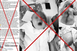 Thông tin kêu gọi hỗ trợ bệnh nhi trên mạng xã hội. (Ảnh: Bệnh viện Nhi đồng 2 TP. Hồ Chí Minh)