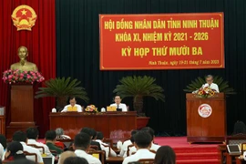 Quang cảnh kỳ họp. (Ảnh: Công Thử/TTXVN)