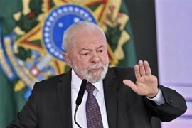 Tổng thống Brazil Luiz Inacio Lula da Silva. (Ảnh: AFP/TTXVN)
