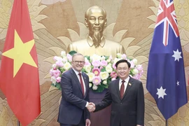 Chủ tịch Quốc hội Vương Đình Huệ tiếp Thủ tướng Australia Albanese
