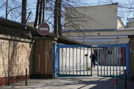 Nhà tù Lefortovo, nơi phóng viên Evan Gershkovich của Wall Street Journal đang bị giam giữ vì tội gián điệp, ở Moskva, Nga. (Nguồn: Reuters)