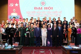 Các đại biểu chụp ảnh chung. (Ảnh: Văn Điệp/TTXVN)