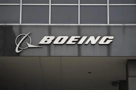 Biểu tượng Boeing tại trụ sở ở Chicago, Mỹ, ngày 13/3/2019. (Ảnh: THX/ TTXVN)