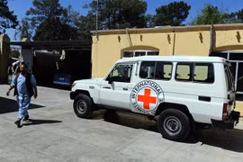Bệnh viện của Ủy ban Chữ Thập đỏ Quốc tế (ICRC) tại tỉnh Herat, Afghanistan. (Ảnh: AFP/ TTXVN)